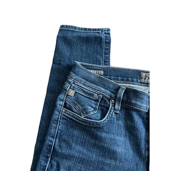 AGolde Jeans Womens Size 28 Sophie Ankle Skinny Blue Stretch - Picture 4 of 11